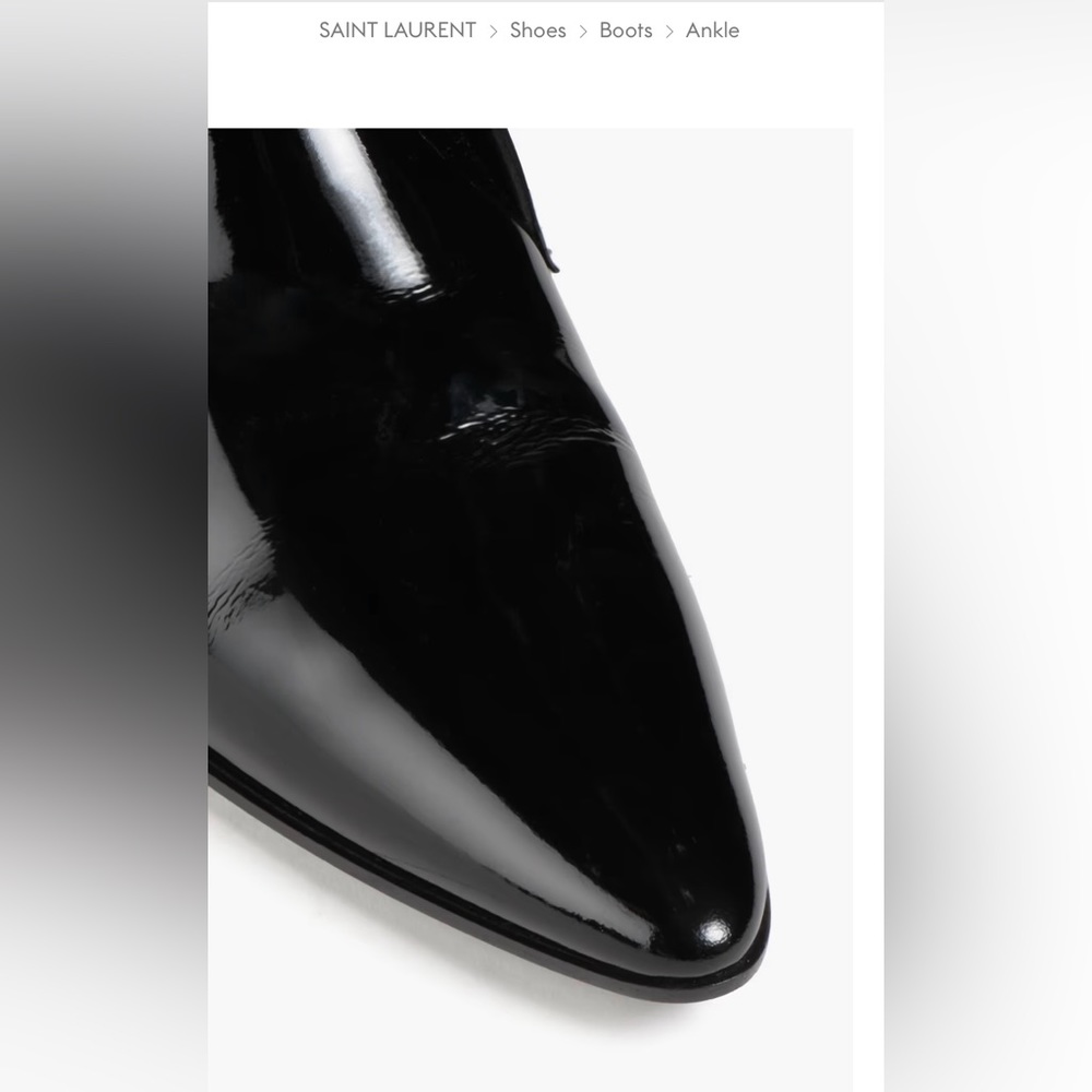 Saint Laurent Jonas 25 Lace Up Brogues - Picture 5 of 12